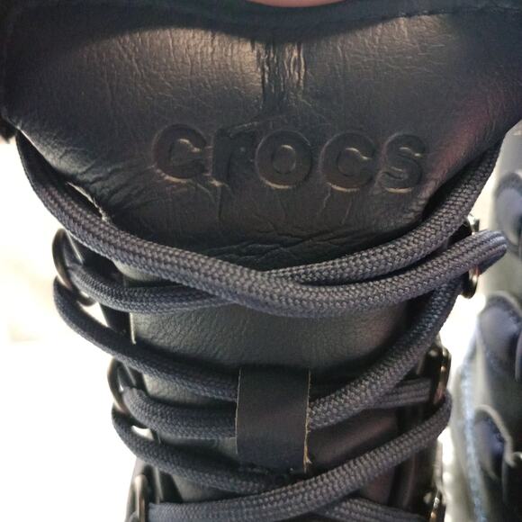 Crocs AllCast Weatherproof Women’s Snow Fleece Lined Boots - Picture 3 of 8